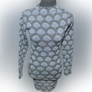 Zara Black Gray Glittery Dress with Open Back XS NWT